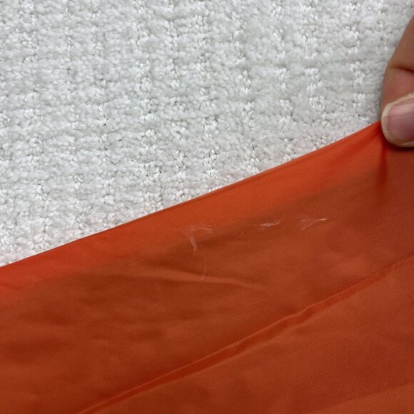 VTG Y2K Reebok Sport Tech Windbreaker Shell Orange / Grey Size L Full Zip - Picture 6 of 16